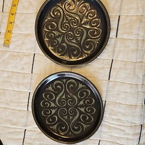 Denby Bukara Salad Plate Pair